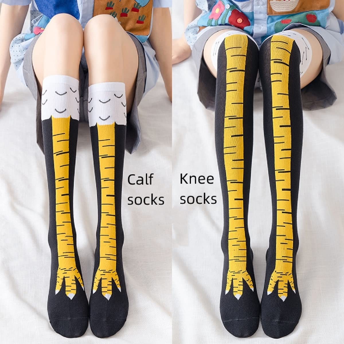 Women Thigh High Stockings Chi - Funny Chicken Leg Socks review and price