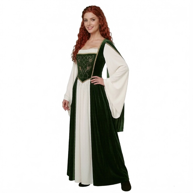 New Medieval Cosplay Costume R - Medieval Renaissance Dress Women review and price