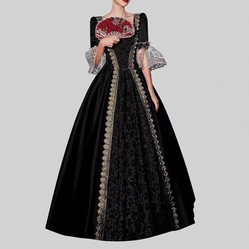 S‑5XL Women New Medieval Renai - Medieval Renaissance Dress Women review and price