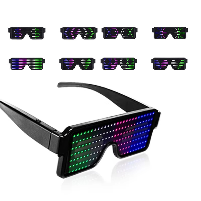 LED Glasses Light Up Dynamic P - Glow In The Dark Party Glasses review and price