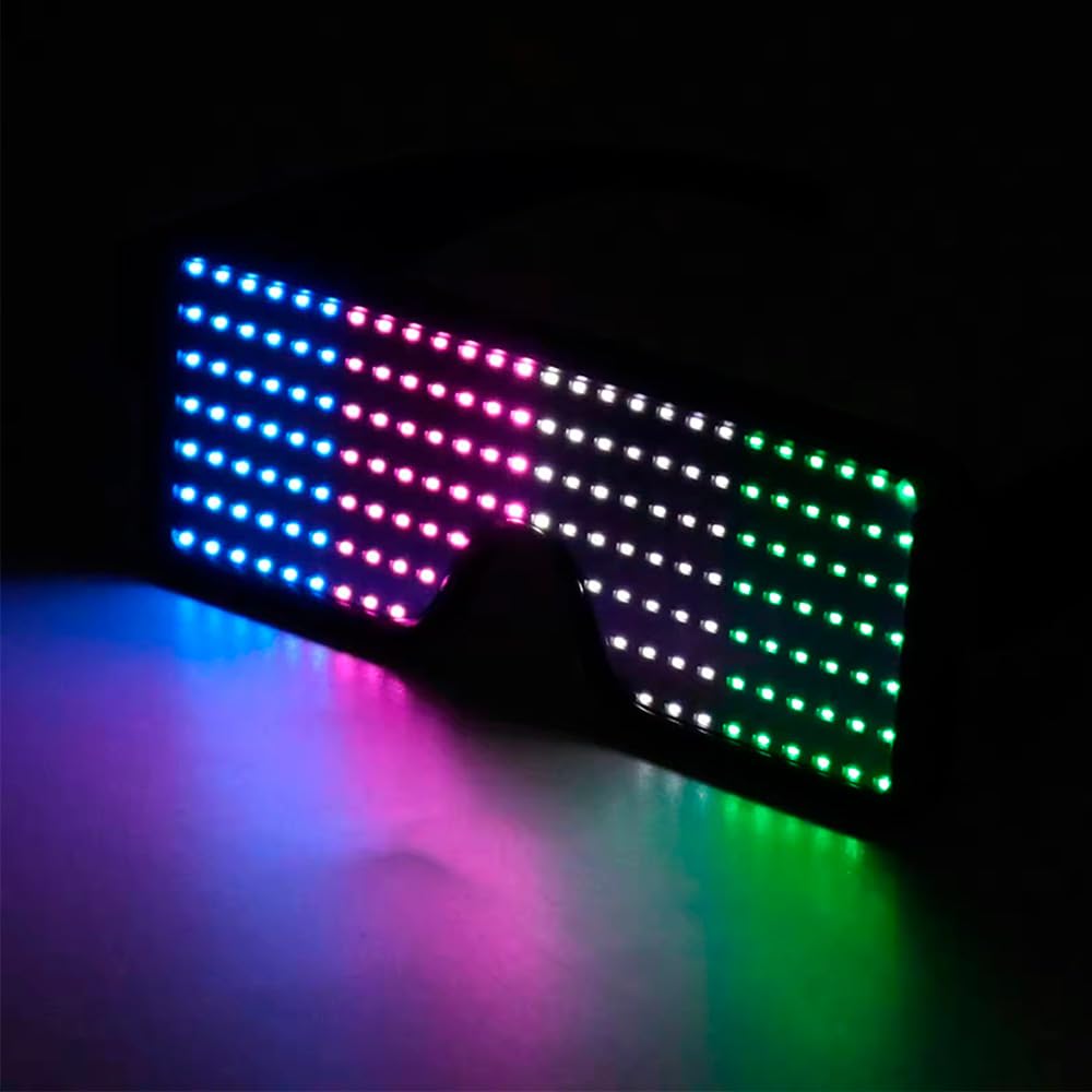 LED Glasses Light Up Dynamic P - Glow In The Dark Party Glasses review and price