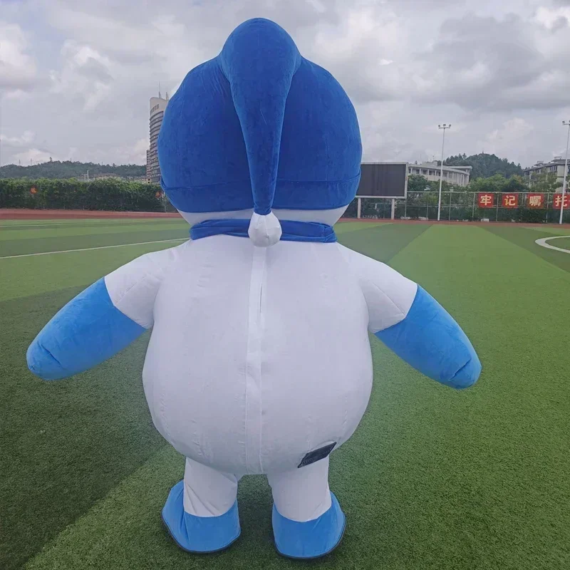 Inflatable Snowman Mascot Cost - Costumes review and price