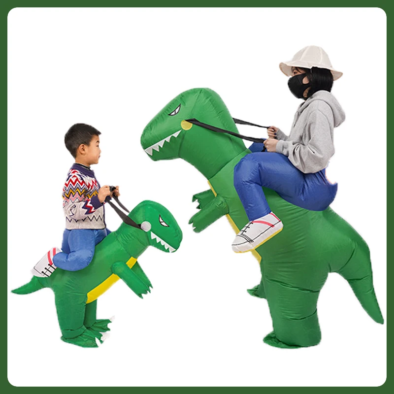 Children Adults Inflatable Din - Inflatable Dinosaur Costume Adult review and price