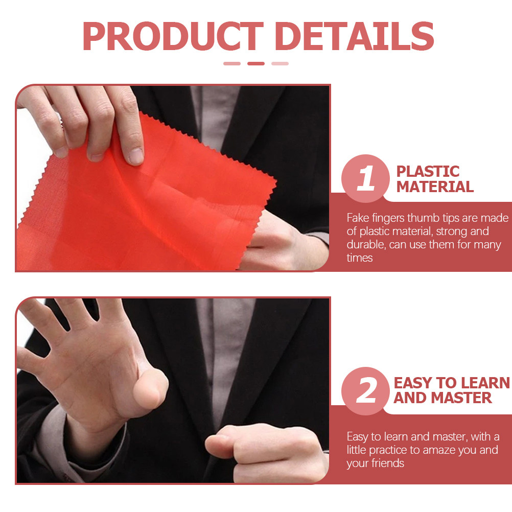 Disappearing Silk Magic Trick  - Thumb Tip Magic Trick Set review and price