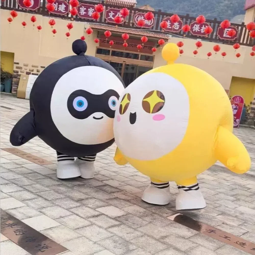 Inflatable Egg Mascot Costume  - Costumes review and price