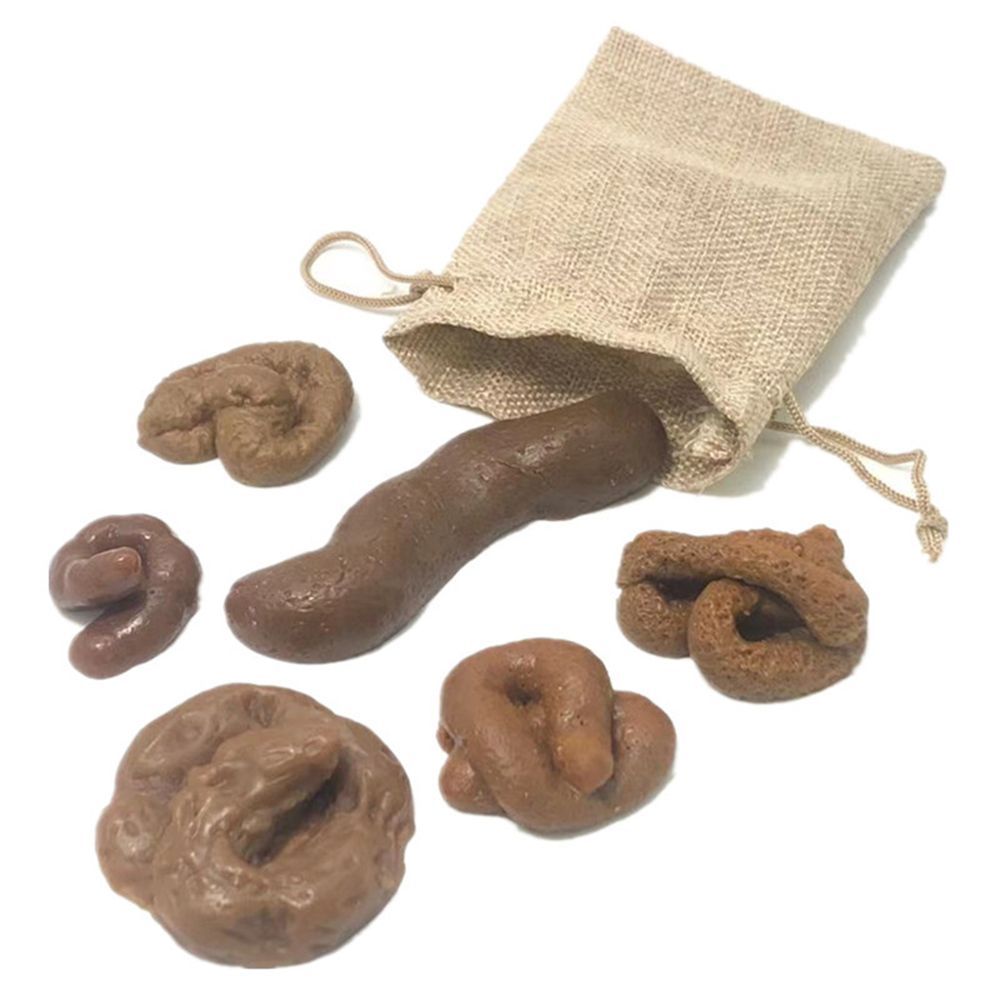 6Pcs Joke Tricky  Antistress G - Fake Poop Gag Gift review and price