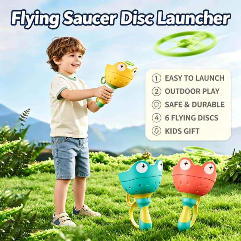 Flying Saucer Disc Launcher Ki - Novelty Gifts review and price