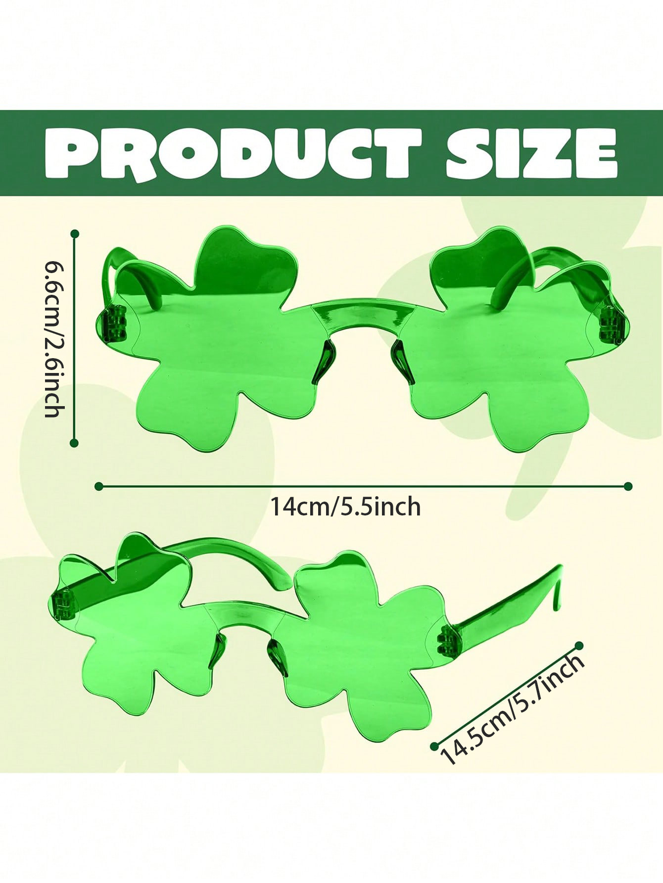12/6/1 Pair St. Patrick's Day  - Party Supplies review and price