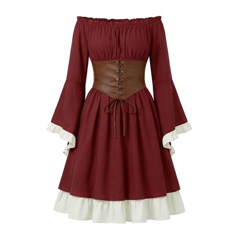 Medieval Renaissance Midi Dres - Medieval Renaissance Dress Women review and price