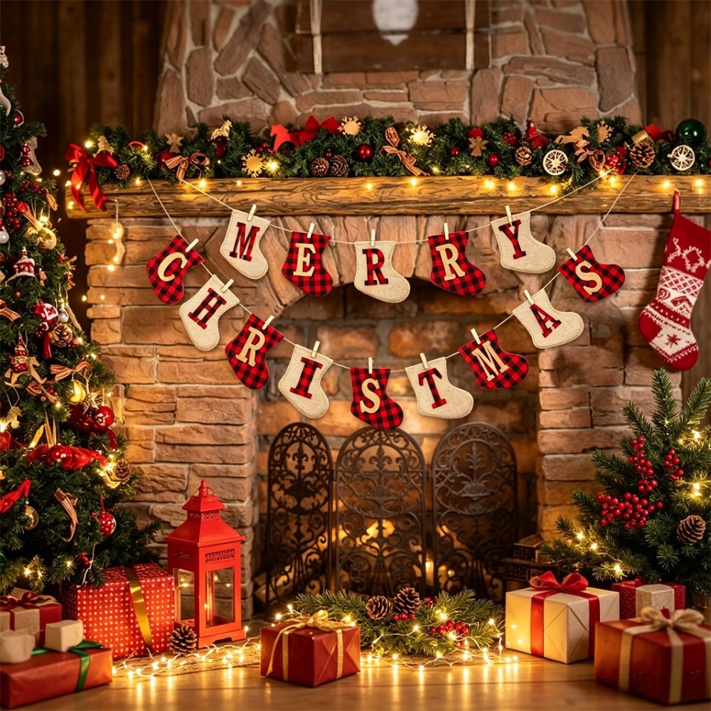 Sock-shaped Christmas Hanging  - Party Supplies review and price