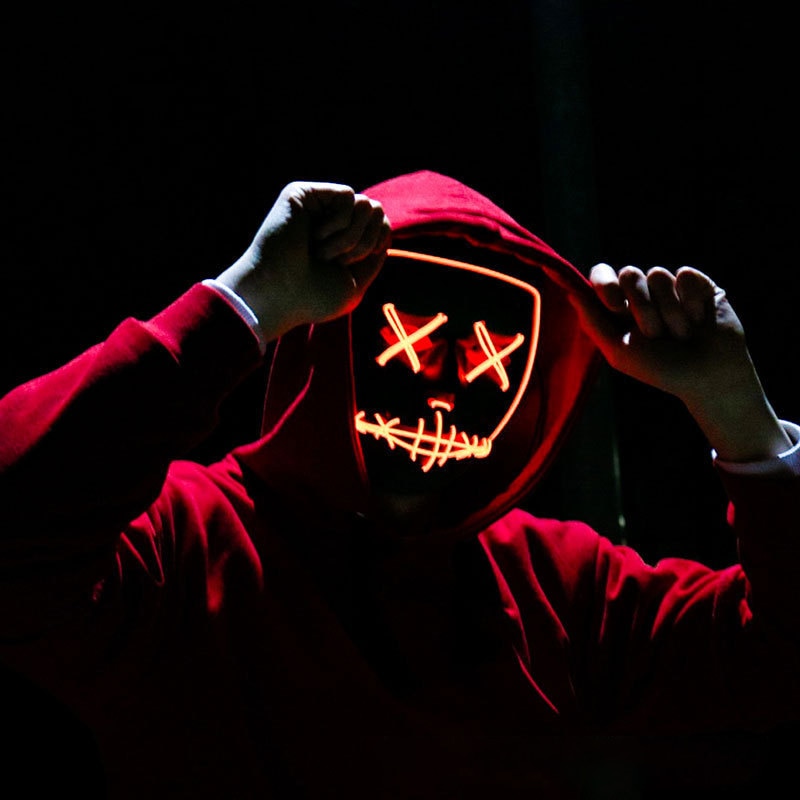 Halloween Neon Led Purge Mask  - Led Purge Mask Halloween review and price